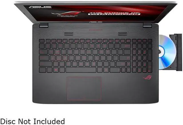 Alt view image 6 of 20 - ASUS ROG - 17.3" NVIDIA GeForce GTX 960M - Intel Core i7-6700HQ  - 16GB Memory - 128 GB SSD - Windows 10 Home 64-bit - Gaming Laptop - IPS (GL752VW-DH74 )