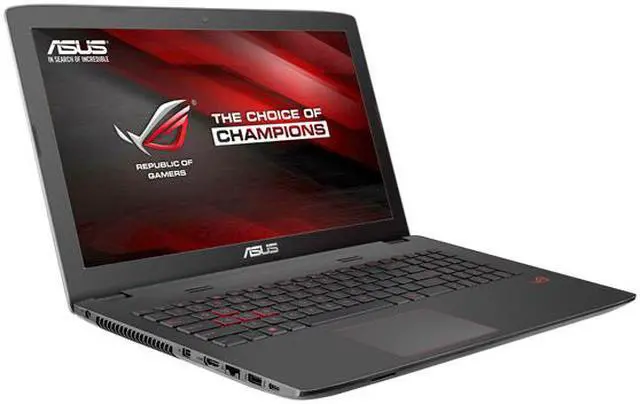 Alt view image 3 of 20 - ASUS ROG - 17.3" NVIDIA GeForce GTX 960M - Intel Core i7-6700HQ  - 16GB Memory - 128 GB SSD - Windows 10 Home 64-bit - Gaming Laptop - IPS (GL752VW-DH74 )