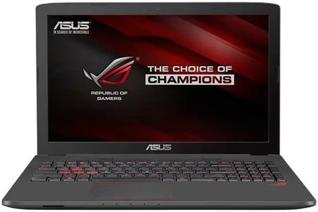 Alt view image 2 of 20 - ASUS ROG - 17.3" NVIDIA GeForce GTX 960M - Intel Core i7-6700HQ  - 16GB Memory - 128 GB SSD - Windows 10 Home 64-bit - Gaming Laptop - IPS (GL752VW-DH74 )