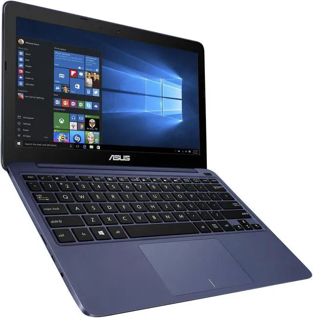 Alt view image 3 of 9 - ASUS Laptop EeeBook X205TA-US01-BL-OFCE(WX) Intel Atom Z3735F (1.33 GHz) 2 GB Memory 32 GB eMMC SSD Intel HD Graphics 11.6" Windows 10 Home 32-Bit