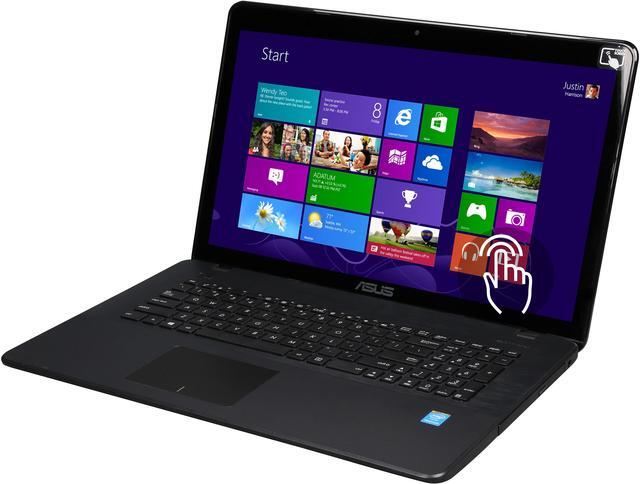 Main image of ASUS Laptop Intel Pentium N3540 8GB Memory 1TB HDD Intel HD Graphics 17.3" Touch Screen Windows 8.1 K751MA-DS21TQ