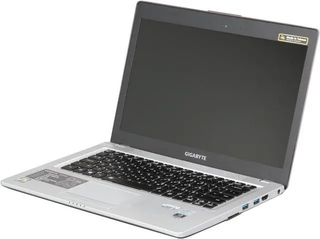 Alt view image 2 of 8 - GIGABYTE Intel Core i7-3537U 8GB Memory 128 GB SSD NVIDIA GeForce GT 650M 14.0" 1600 x 900 Convertible Ultrabook Windows 8 U2442F-CF2