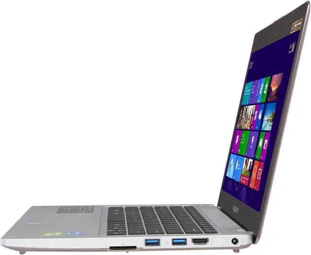 Alt view image 2 of 8 - GIGABYTE Laptop Intel Core i5-3230M 8GB Memory 128 GB SSD NVIDIA GeForce GT 730M 14.0" Windows 8 U2442D-CF1