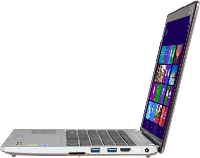 Alt view image 2 of 8 - GIGABYTE Laptop Intel Core i5-3230M 8GB Memory 750GB HDD 128 GB SSD NVIDIA GeForce GT 730M 14.0" Touch Screen Windows 8 U2442T-CF1