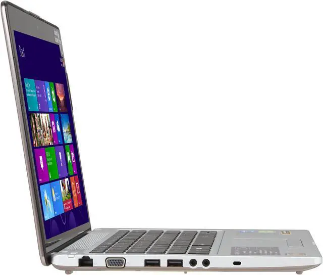 Alt view image 4 of 8 - GIGABYTE Laptop Intel Core i5-3230M 8GB Memory 750GB HDD 128 GB SSD NVIDIA GeForce GT 730M 14.0" Touch Screen Windows 8 U2442T-CF1