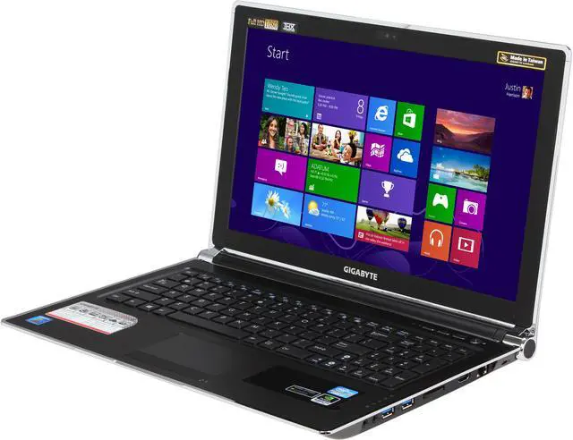 Main image of GIGABYTE Laptop Intel Core i7-3630QM 8GB Memory 750GB HDD NVIDIA GeForce GTX 660M 15.6" Windows 8 P2542G-CF3