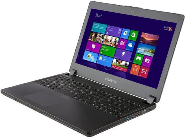 Main image of GIGABYTE - 15.6" NVIDIA GeForce GTX 765M - Intel Core i7-4700HQ - 8GB Memory - - Windows 8 - Gaming Laptop - IPS (P35K-CF1 )
