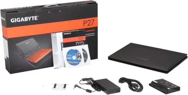 Alt view image 8 of 8 - GIGABYTE - 17.3" NVIDIA GeForce GTX 765M - Intel Core i7-4700MQ - 12GB Memory - - Windows 8 - Gaming Laptop - (P27K-CF1 )