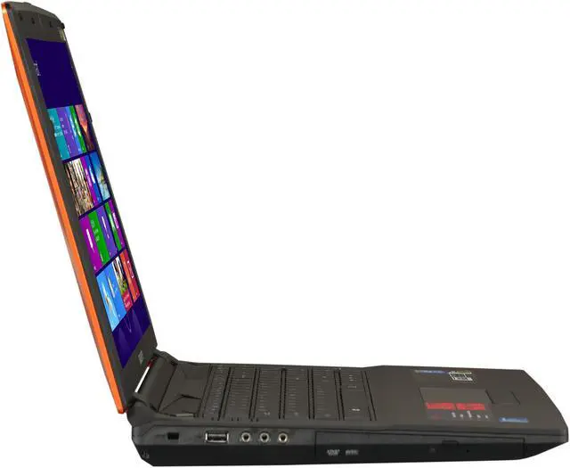 Alt view image 4 of 8 - GIGABYTE - 17.3" NVIDIA GeForce GTX 765M - Intel Core i7-4700MQ  - 16GB Memory - 128 GB SSD - Windows 8 - Gaming Laptop - (P27K-CF2 )