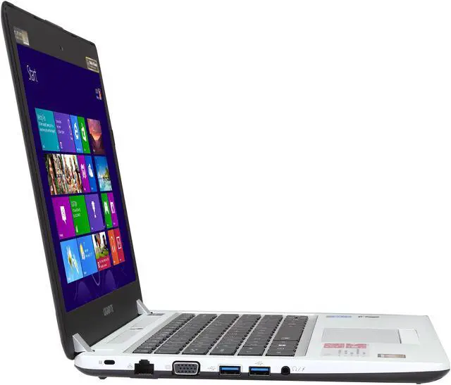 Alt view image 4 of 8 - GIGABYTE - 14.0" NVIDIA GeForce GTX 760M - Intel Core i7-4700HQ  - 8GB Memory - 128 GB SSD - Windows 8 - Gaming Laptop - (P34G-CF1 )