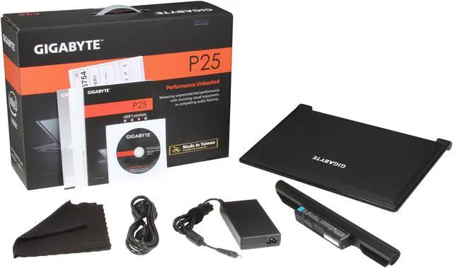 Alt view image 8 of 8 - GIGABYTE Laptop Intel Core i7-4700MQ 8GB Memory 1TB HDD 128 GB SSD NVIDIA GeForce GTX 770M 15.6" Windows 8 P25W-CF4
