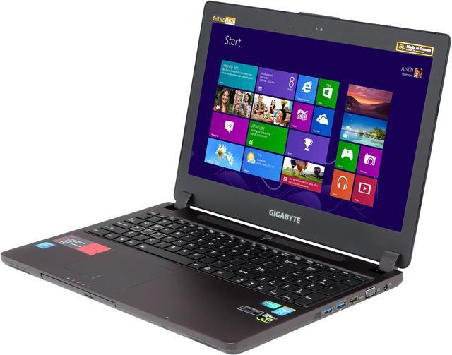 Main image of GIGABYTE - 15.6" NVIDIA GeForce GTX 765M - Intel Core i7-4700HQ - 16GB Memory - 256 GB SSD - Windows 8 - Gaming Laptop - (P35K-CF3 )