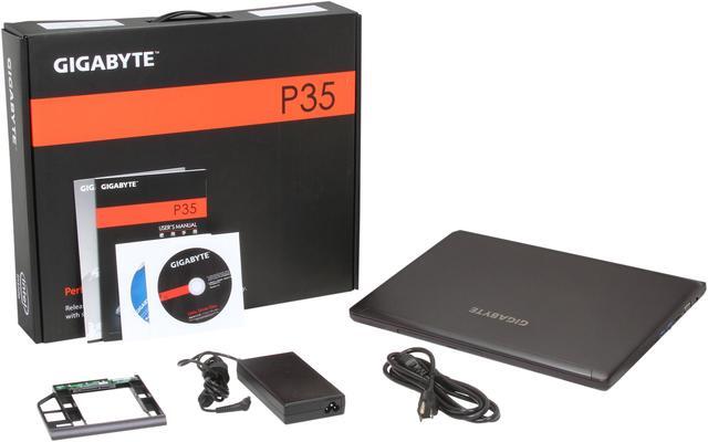 Alt view image 8 of 8 - GIGABYTE - 15.6" NVIDIA GeForce GTX 765M - Intel Core i7-4700HQ - 16GB Memory - 256 GB SSD - Windows 8 - Gaming Laptop - (P35K-CF3 )