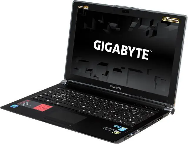 Main image of GIGABYTE - 15.6" NVIDIA GeForce GTX 870M - Intel Core i7-4810MQ  - 8GB Memory - 128 GB SSD - Windows 8.1 - Gaming Laptop - IPS (P25Wv2-CF5 )