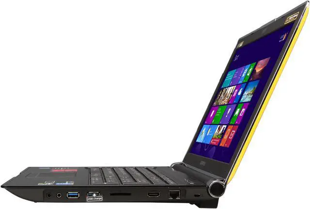 Alt view image 2 of 8 - GIGABYTE - 15.6" NVIDIA GeForce GTX 880M - Intel Core i7-4810MQ - 16GB Memory - 2 x 128GB SSD - Windows 8.1 - Gaming Laptop - IPS (P25Xv2-CF1 )