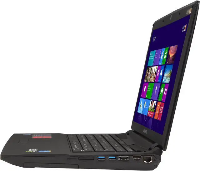 Alt view image 2 of 8 - GIGABYTE - 17.3" NVIDIA GeForce GTX 860M - Intel Core i7-4810MQ - 8GB Memory - - Windows 8.1 - Gaming Laptop - (P27Gv2-CF1 )