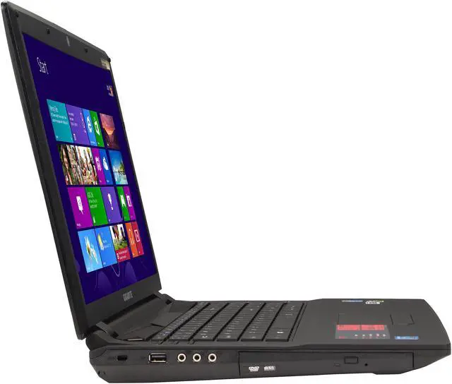 Alt view image 4 of 8 - GIGABYTE - 17.3" NVIDIA GeForce GTX 860M - Intel Core i7-4810MQ - 8GB Memory - - Windows 8.1 - Gaming Laptop - (P27Gv2-CF1 )