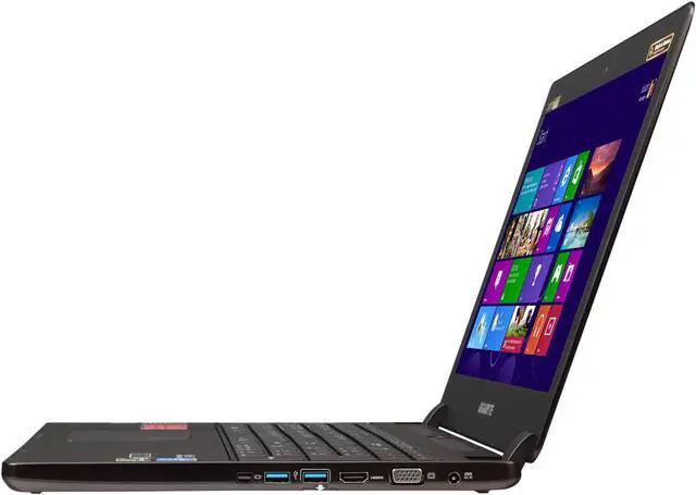 Alt view image 2 of 8 - GIGABYTE - 15.6" NVIDIA GeForce GTX 870M - Intel Core i7-4710HQ  - 8GB Memory - - Windows 8.1 64-Bit - Gaming Laptop - (P35Wv2-CF5 )