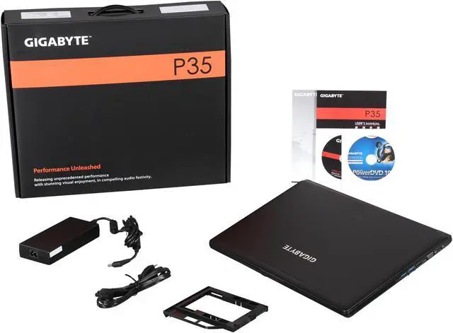 Alt view image 8 of 8 - GIGABYTE - 15.6" NVIDIA GeForce GTX 870M - Intel Core i7-4710HQ - 8GB Memory - 128 GB SSD - Windows 8.1 - Gaming Laptop - (P35Wv2-SP1 )