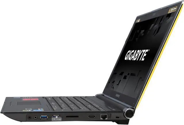 Alt view image 2 of 8 - GIGABYTE - 15.6" NVIDIA GeForce GTX 870M - Intel Core i7-4710MQ - 8GB Memory - - Windows 8.1 64-Bit - Gaming Laptop - (P25Wv2-SP2 )