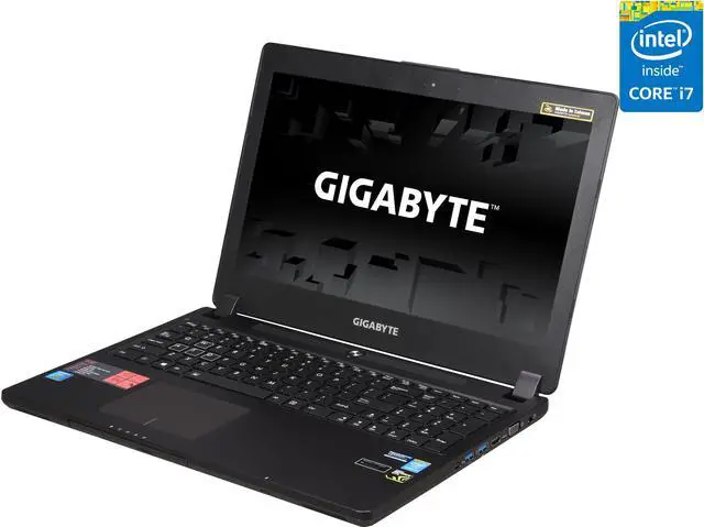 Main image of GIGABYTE - 15.6" NVIDIA GeForce GTX 970M - Intel Core i7-4710HQ - 16GB Memory - 128 GB SSD - Windows 8.1 64-Bit - Gaming Laptop - (P35Wv3-CF3 )