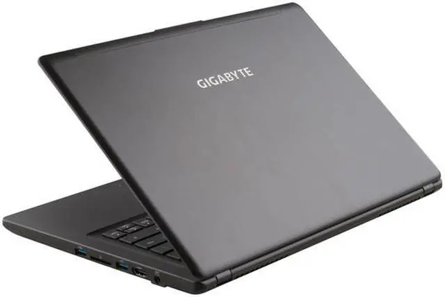 Alt view image 7 of 7 - GIGABYTE - 14.0" NVIDIA GeForce GTX 965M - Intel Core i7-4720HQ  - 8GB Memory - 128 GB SSD - Windows 8.1 64-Bit - Gaming Laptop - (P34K-CF1 )