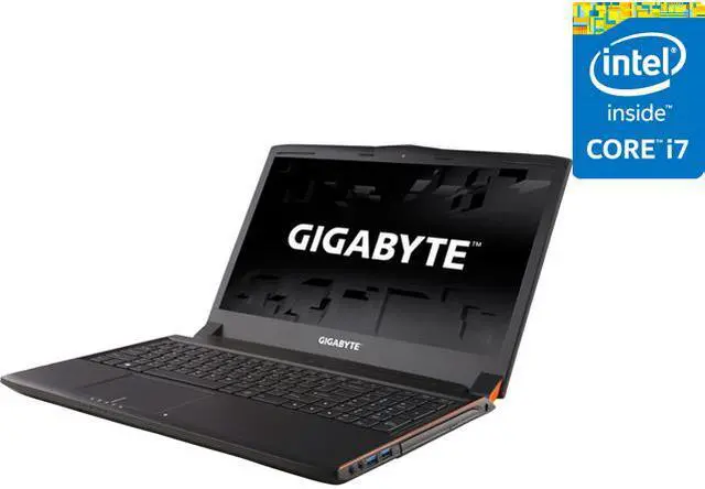 Main image of GIGABYTE - 15.6" NVIDIA GeForce GTX 970M - Intel Core i7-5700HQ  - 8GB Memory - - Windows 8.1 64-Bit - Gaming Laptop - IPS (P55W-BWNE )