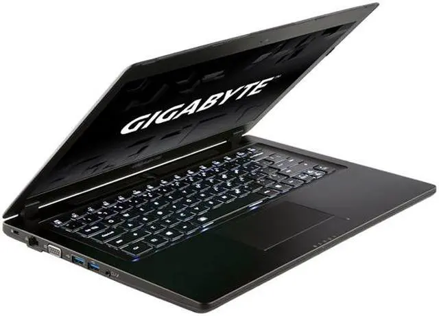 Alt view image 8 of 10 - GIGABYTE - 14.0" NVIDIA GeForce GTX 970M - Intel Core i7-5700HQ - 8GB Memory - 128 GB SSD - Windows 10 Home - Gaming Laptop - (P34Wv4-BW1T )