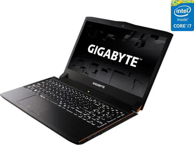 Main image of GIGABYTE - 15.6" NVIDIA GeForce GTX 970M - Intel Core i7-5700HQ  - 8GB Memory - 128 GB SSD - Windows 10 Home - Gaming Laptop - IPS (P55W-BW1T )