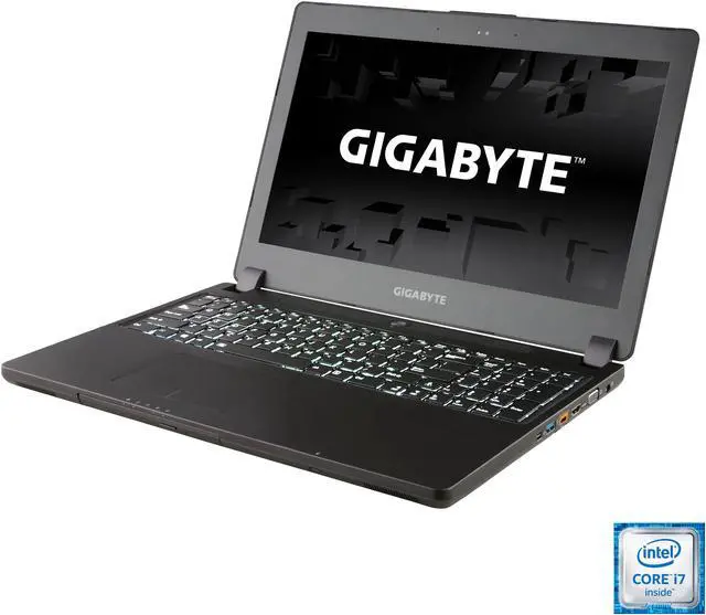 Main image of GIGABYTE P Series - 15.6" GeForce GTX 1070 - Intel Core i7-6700HQ  - 16GB Memory - 512 GB SSD - Windows 10 Home 64-Bit - Gaming Laptop - IPS (P35Xv6-PC4D )