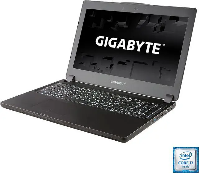 Main image of GIGABYTE P Series - 15.6" 4K / UHD GeForce GTX 1070 - Intel Core i7-6700HQ  - 16GB Memory - 512 GB SSD - Windows 10 Home 64-Bit - Gaming Laptop - IPS (P35Xv6-PC4K4D )