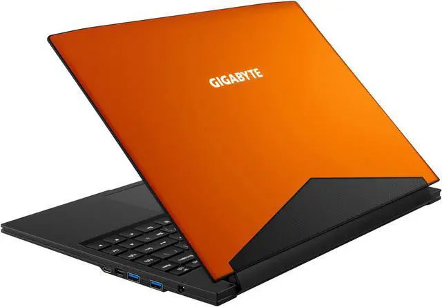 Alt view image 6 of 16 - GIGABYTE Aero 14Wv7-OG4 14.0" QHD IPS Intel Core i7 7th Gen 7700HQ (2.80 GHz) NVIDIA GeForce GTX 1060 16 GB Memory 512 GB M.2 SATA SSD Windows 10 Home 64-Bit Gaming Laptop Battery Capacity up to 10 hours (Orange)