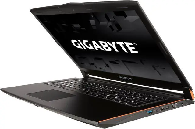 Alt view image 5 of 20 - GIGABYTE - 17.3" GeForce GTX 1070 - Intel Core i7-7700HQ - 16GB Memory - 256 GB SSD - Windows 10 Home 64-Bit - Gaming Laptop - IPS (P57Xv7-KL3 )