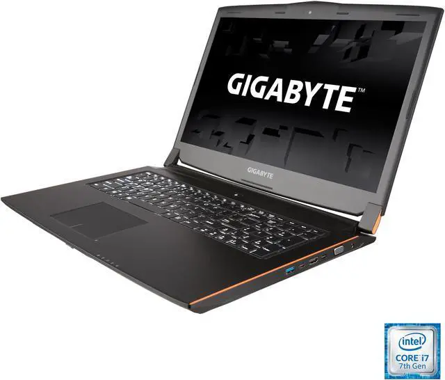 Main image of GIGABYTE - 17.3" GeForce GTX 1070 - Intel Core i7-7700HQ - 16GB Memory - 256 GB SSD - Windows 10 Home 64-Bit - Gaming Laptop - IPS (P57Xv7-KL3 )