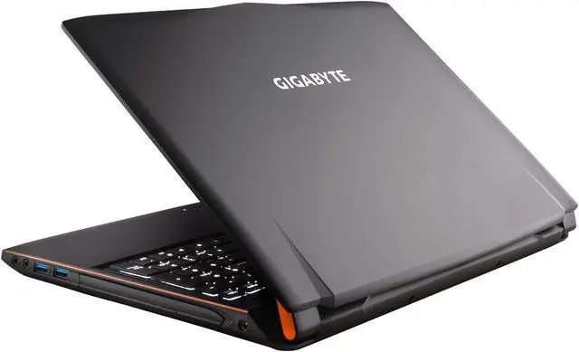 Alt view image 9 of 17 - GIGABYTE P55 P55Wv7-KL3 15.6" FHD IPS 7th Gen Intel Core i7  7700HQ (2.80 GHz) NVIDIA GeForce GTX 1060 16 GB Memory 256 GB SSD 1 TB HDD Windows 10 Home 64-Bit Gaming Laptop