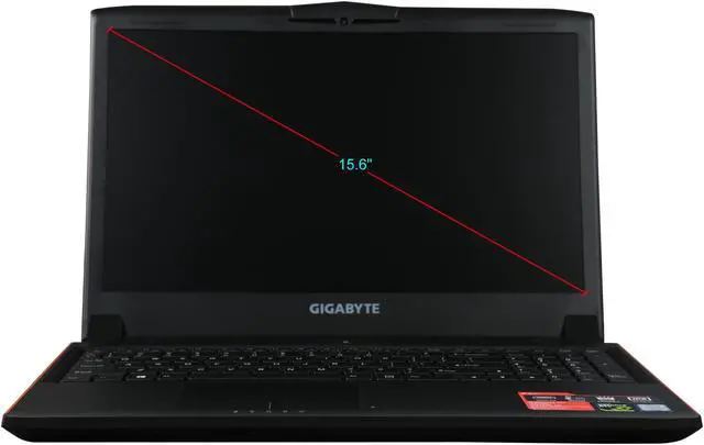 Alt view image 15 of 17 - GIGABYTE P55 P55Wv7-KL3 15.6" FHD IPS 7th Gen Intel Core i7  7700HQ (2.80 GHz) NVIDIA GeForce GTX 1060 16 GB Memory 256 GB SSD 1 TB HDD Windows 10 Home 64-Bit Gaming Laptop