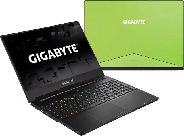 Main image of GIGABYTE Aero 15W-GN4 15.6" Intel Core i7 7th Gen 7700HQ (2.80 GHz) NVIDIA GeForce GTX 1060 16 GB Memory 512 GB M.2 SSD Windows 10 Home 64-Bit Premium Thin and Light Laptop Battery Capacity up to 10 hours X-Rite Pantone Certified (Green)