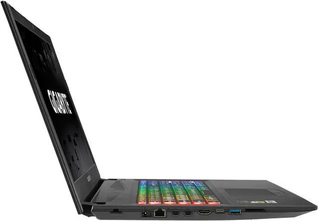 Alt view image 6 of 15 - GIGABYTE - 17.3" GeForce GTX 1050 - Intel Core i7-7700HQ - 16GB Memory - 128 GB SSD - Windows 10 Home 64-Bit - Gaming Laptop - (Sabre 17G-NE2 )