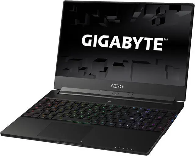 Main image of GIGABYTE Aero 15X v8-BK4K4P Thin Bezel 15.6" 4K/UHD GTX 1070 8 GB VRAM i7-8750H 16 GB Memory 512 GB PCIe SSD Windows 10 Pro 64-bit Gaming Laptop