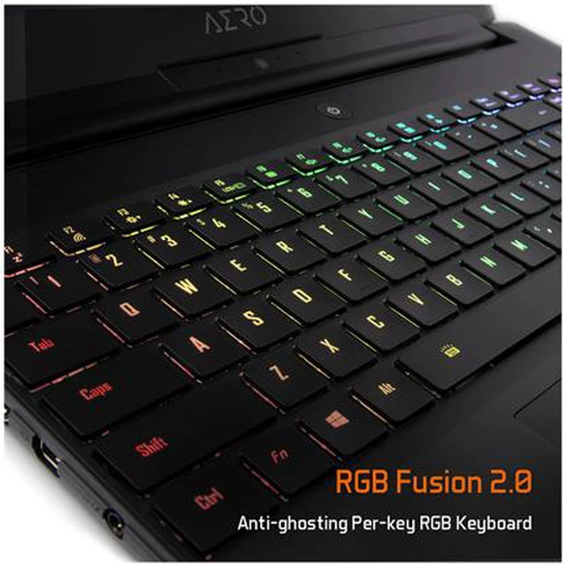 Alt view image 4 of 11 - GIGABYTE - 15.6" 4K / UHD 60 Hz - Intel Core i7-9750H - GeForce RTX 2070 Max-Q - 32GB Memory DDR4 2666 - 1TB SSD - Windows 10 Pro 64-bit ()