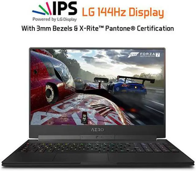 Alt view image 8 of 11 - GIGABYTE - 15.6" GeForce GTX 1660 Ti - Intel Core i7-9750H  - 16GB Memory - 512 GB SSD - Windows 10 Home 64-bit - Gaming Laptop - 144 Hz IPS (AERO 15 Classic-SA-F74ADW )