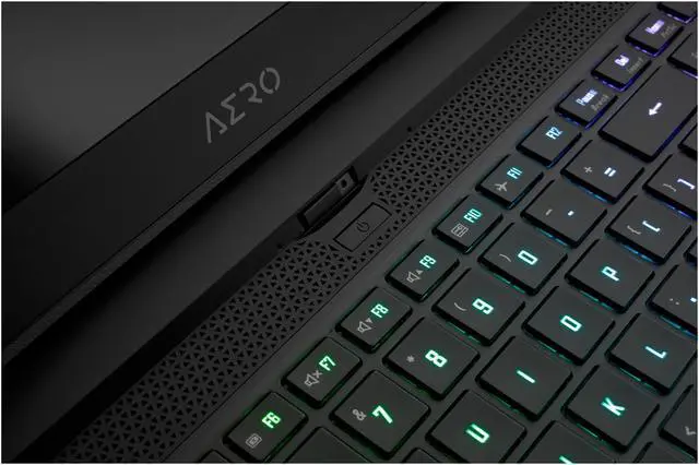 Alt view image 8 of 20 - AERO 15 OLED XA-7US5130SP UHD AMOLED i7-9750H NVIDIA GeForce RTX 2070 Max-Q 8 GB GDDR6 16 GB RAM 512 GB M.2 PCIe SSD Windows 10 Pro Gaming Laptop