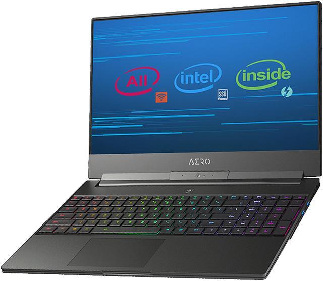 Alt view image 2 of 11 - GIGABYTE - Gaming, Creator Laptop - 15.6" FHD IGZO 144 Hz, Intel Core i7-9750H, NVIDIA GeForce RTX 2070 Max-Q, 16 GB RAM, 512 GB Intel SSD, Win 10, AERO 15 Classic-(XA-F74ADW)