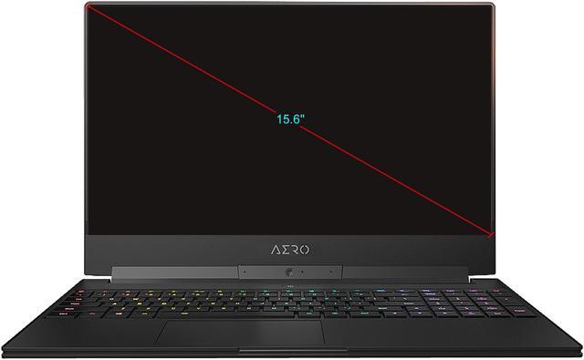Alt view image 10 of 11 - GIGABYTE - Gaming, Creator Laptop - 15.6" FHD IGZO 144 Hz, Intel Core i7-9750H, NVIDIA GeForce RTX 2070 Max-Q, 16 GB RAM, 512 GB Intel SSD, Win 10, AERO 15 Classic-(XA-F74ADW)