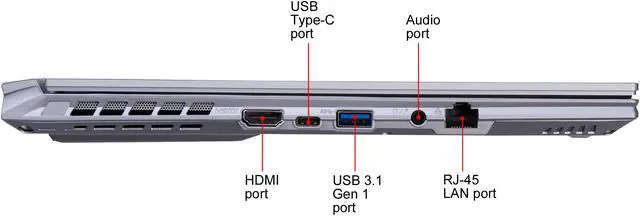 Alt view image 6 of 20 - GIGABYTE - 15.6" 4K AMOLED GeForce GTX 1660 Ti - Intel Core i7-9750H  - 16GB Memory - 512 GB SSD - Windows 10 Home 64-bit - Gaming Laptop - 60 Hz (AERO 15S OLED SA-7US5130SH )