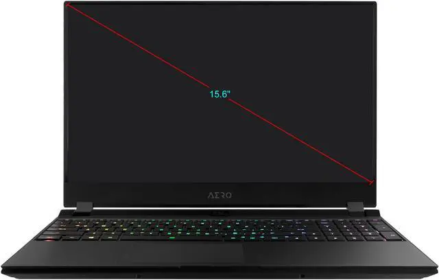 Alt view image 4 of 20 - GIGABYTE AERO 15 - 15.6" - Intel Core i7-10750H - RTX 2070 Max-Q - 16 GB Memory - 512 GB SSD - Gaming Laptop (AERO 15 WB-7US1130SH)