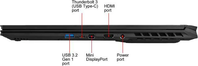 Alt view image 9 of 20 - GIGABYTE AERO 17 HDR YB-9US4750SP, 17.3" Gaming Laptop, Intel Core i9-10980HK, RTX 2080 Super Max-Q, 64 GB Memory, 1 TB SSD