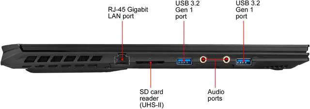 Alt view image 10 of 20 - GIGABYTE AERO 17 HDR YB-9US4750SP, 17.3" Gaming Laptop, Intel Core i9-10980HK, RTX 2080 Super Max-Q, 64 GB Memory, 1 TB SSD