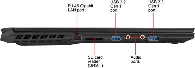 Alt view image 10 of 20 - GIGABYTE AERO 17 HDR XB-8US4130SP, 17.3" 4K/UHD Gaming Laptop, Intel Core i7-10875H, RTX 2070 Super Max-Q, 16 GB Memory, 512 GB SSD