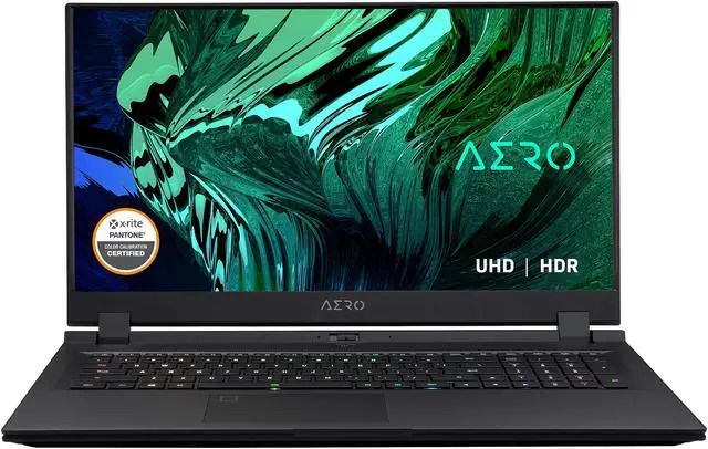 Main image of GIGABYTE AERO 17 - 17.3" 4K/UHD IPS - Intel Core i9-10980HK - NVIDIA GeForce RTX 3080 Laptop GPU 8 GB GDDR6 - 64 GB Memory - 2 TB PCIe SSD - Windows 10 Pro - (AERO 17 HDR YC-9US4760SP)